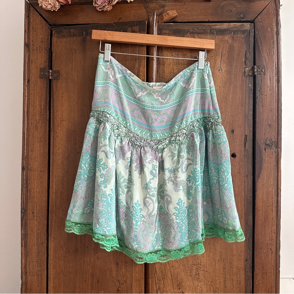 Vintage Plenty Silk Skirt